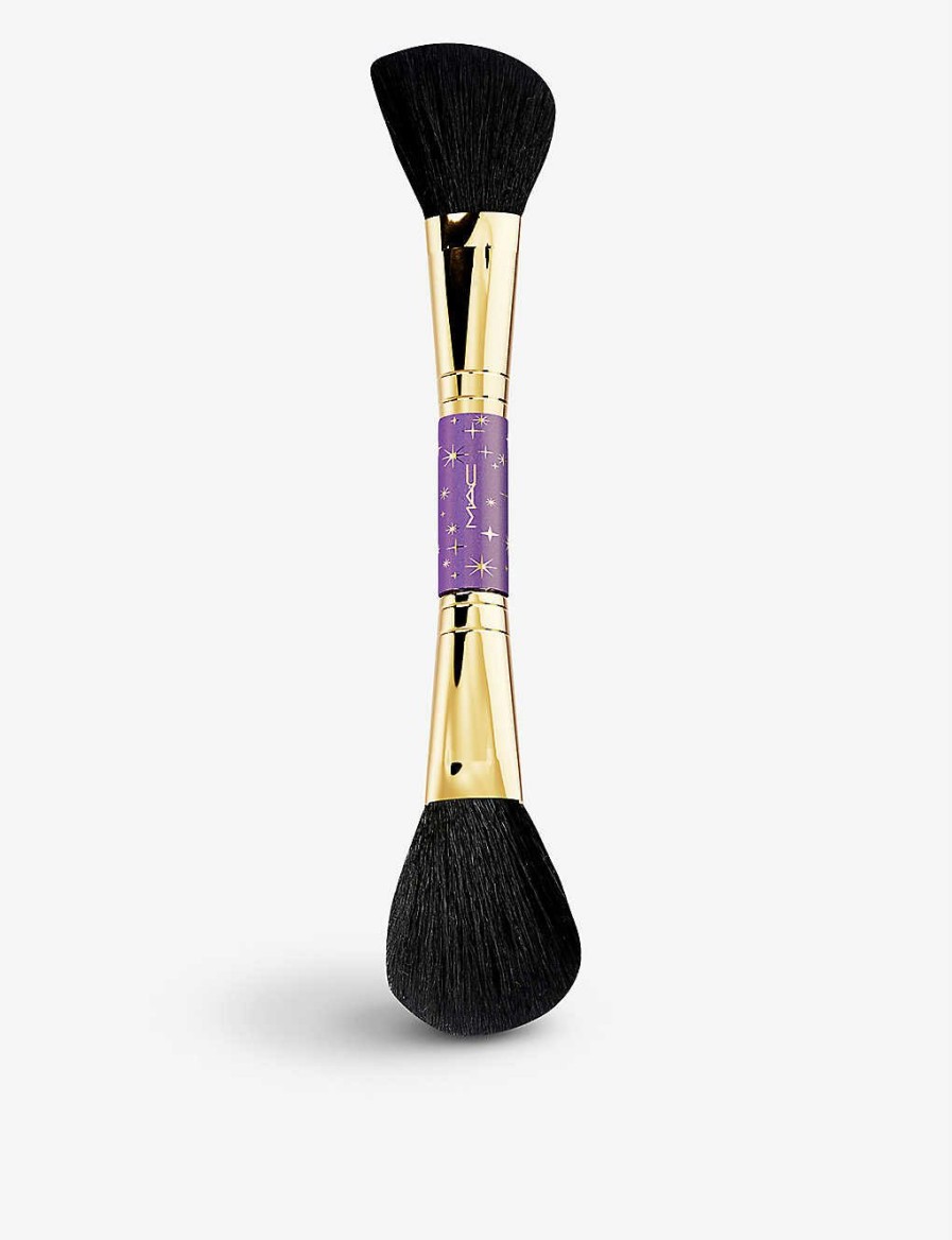 Beauty * | Mac Dual-Ended Limited-Edition Make-Up Brush 129Ses / 168Ses